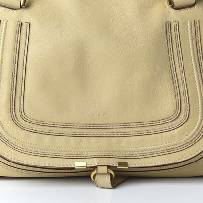 Chloe Calfskin Large Marcie Satchel Clay 9 of 9