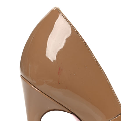 Christian Louboutin Patent So Kate 120 Pumps 37 Nude 10 of 11