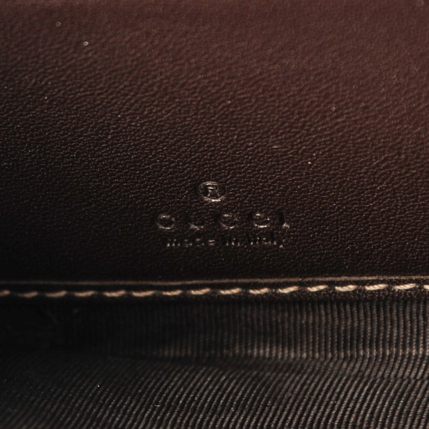 Monogram GG Supreme Zip Around Wallet Cocoa