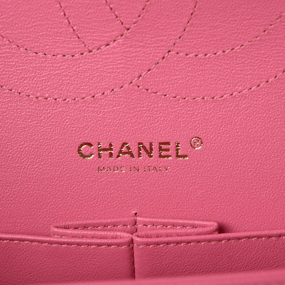 Chanel Caviar Quilted Jumbo Double Flap Pink 8 of 10