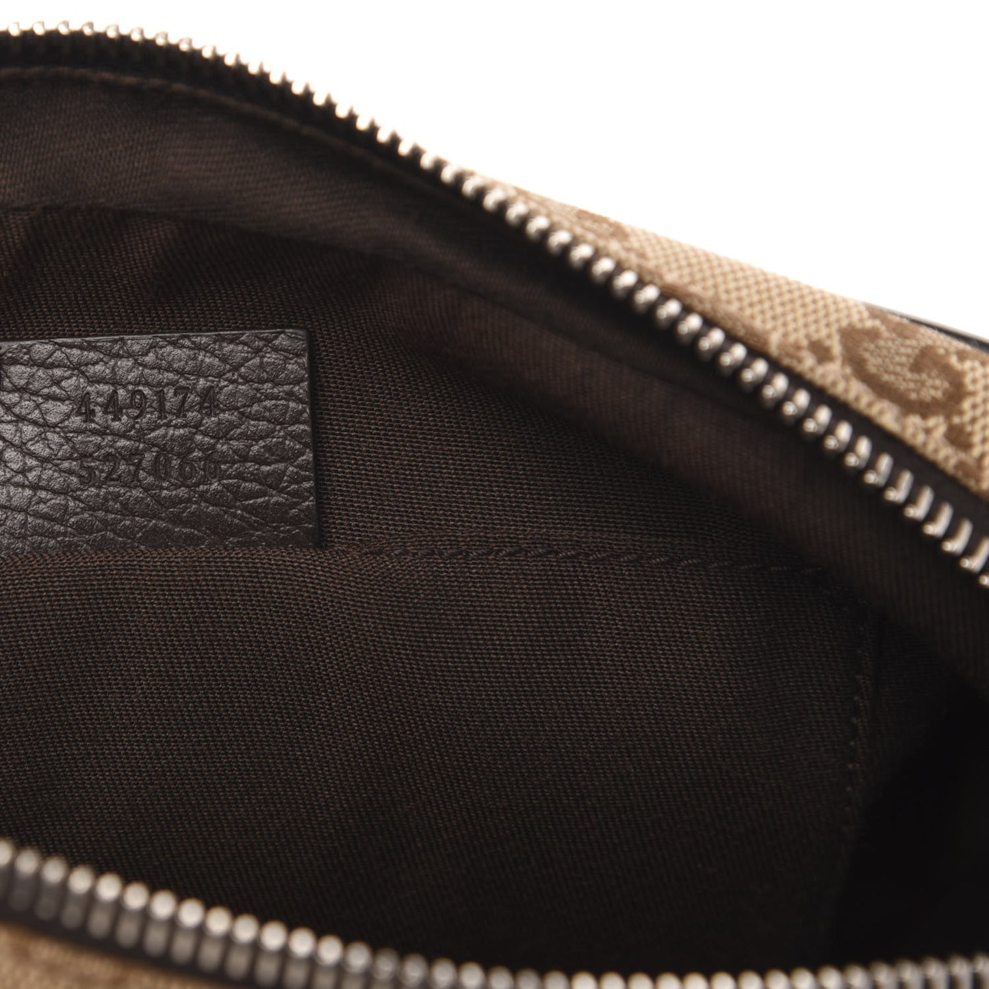 Monogram Belt Bag Dark Brown