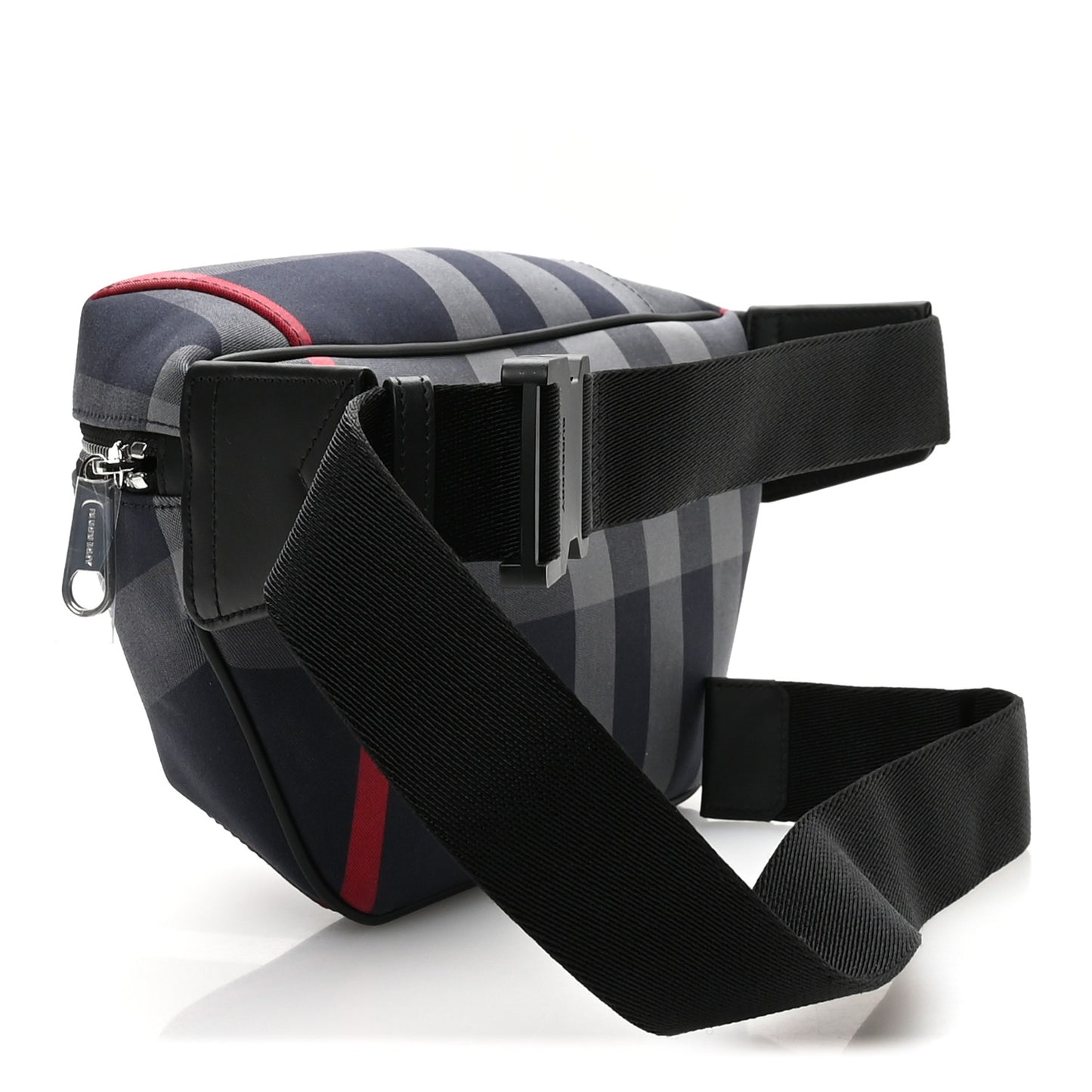 House Check Sonny Bum Bag Navy Grey