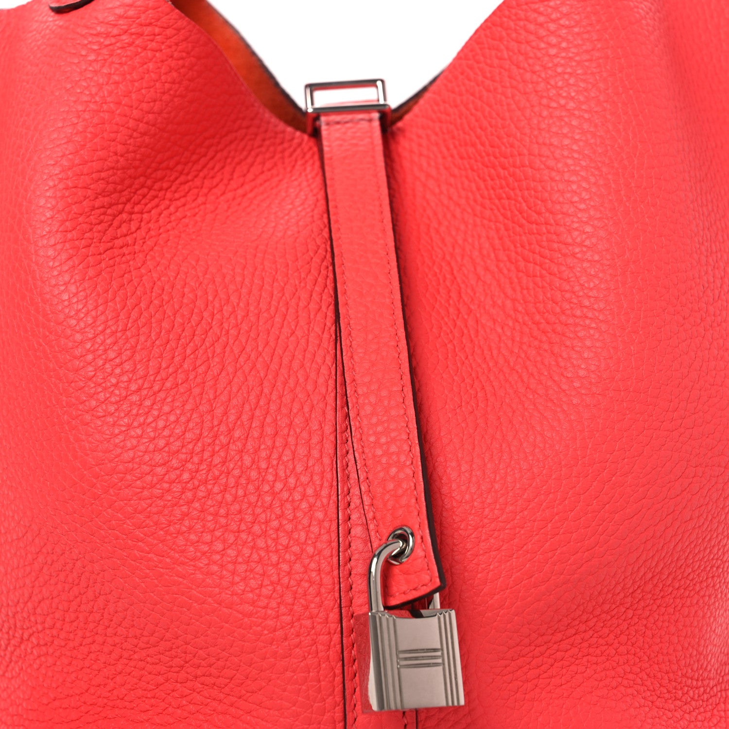 Hermes Taurillon Clemence Picotin Lock 22 MM Rose Jaipur 8 of 11