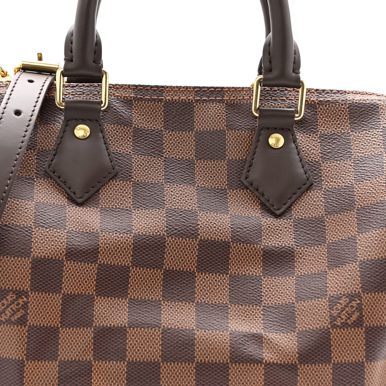 Louis Vuitton Damier Ebene Speedy Bandouliere 25 6 of 11