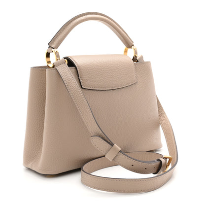 Louis Vuitton Taurillon Capucines BB Galet 3 of 9