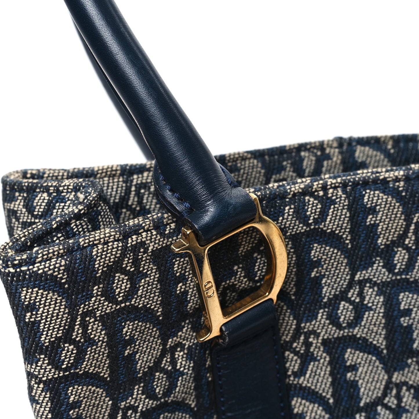Monogram Tote Blue