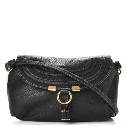 Chloe Calfskin Small Marcie Crossbody Bag Black 1 of 8