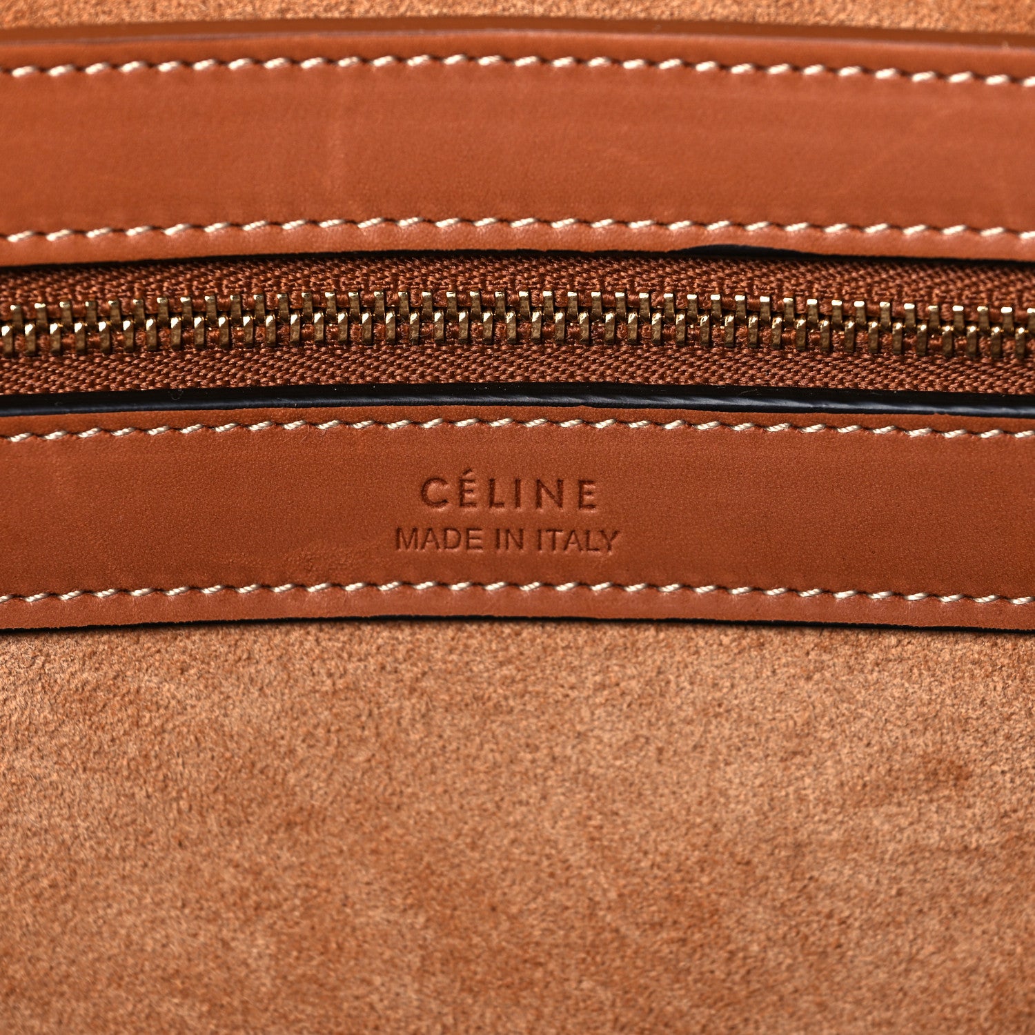 Celine Smooth Calfskin Small Cabas Phantom Tan 6 of 9
