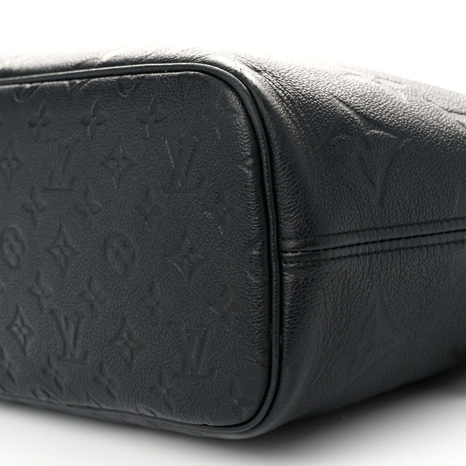 Louis Vuitton Empreinte Monogram Giant Neverfull MM Black 9 of 9