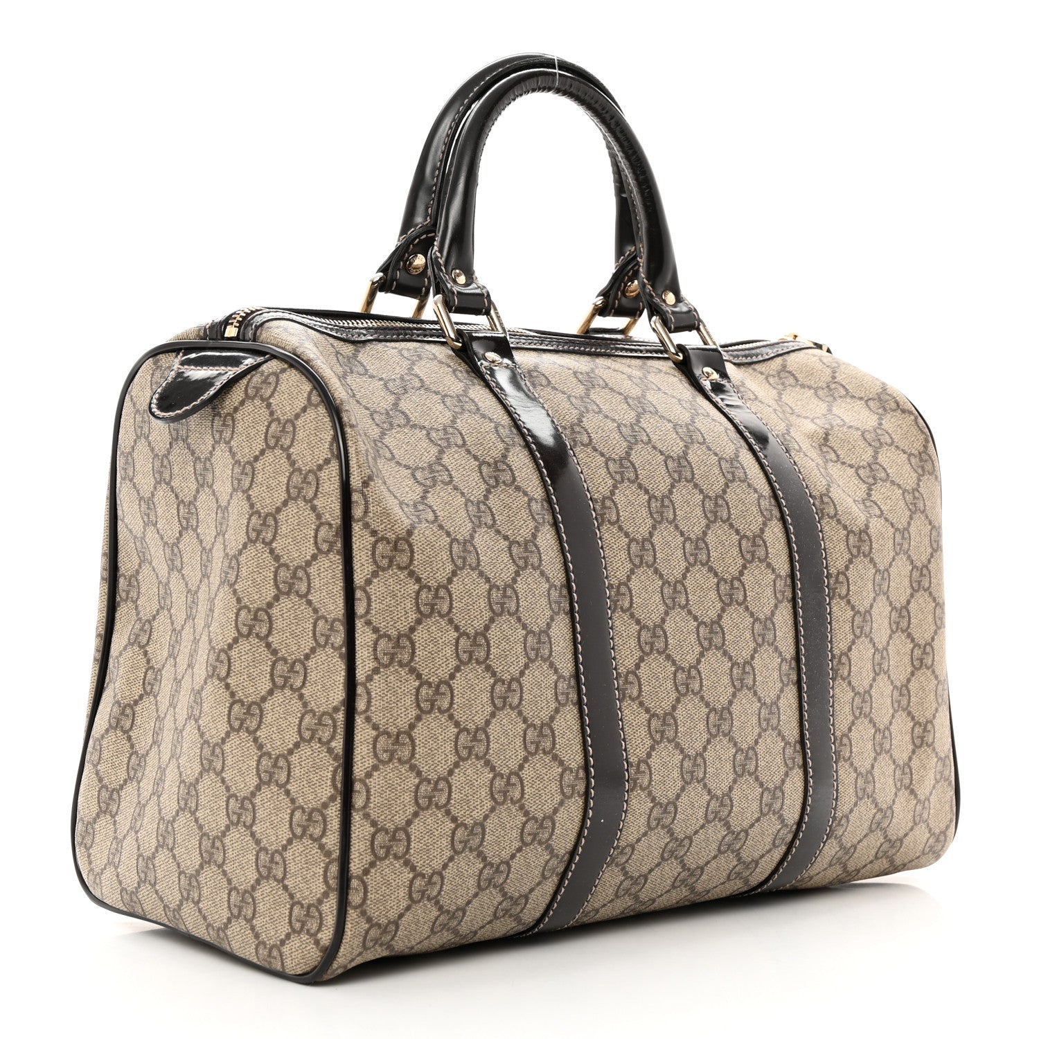 Gucci GG Plus Monogram Medium Joy Boston Dark Brown 3 of 12