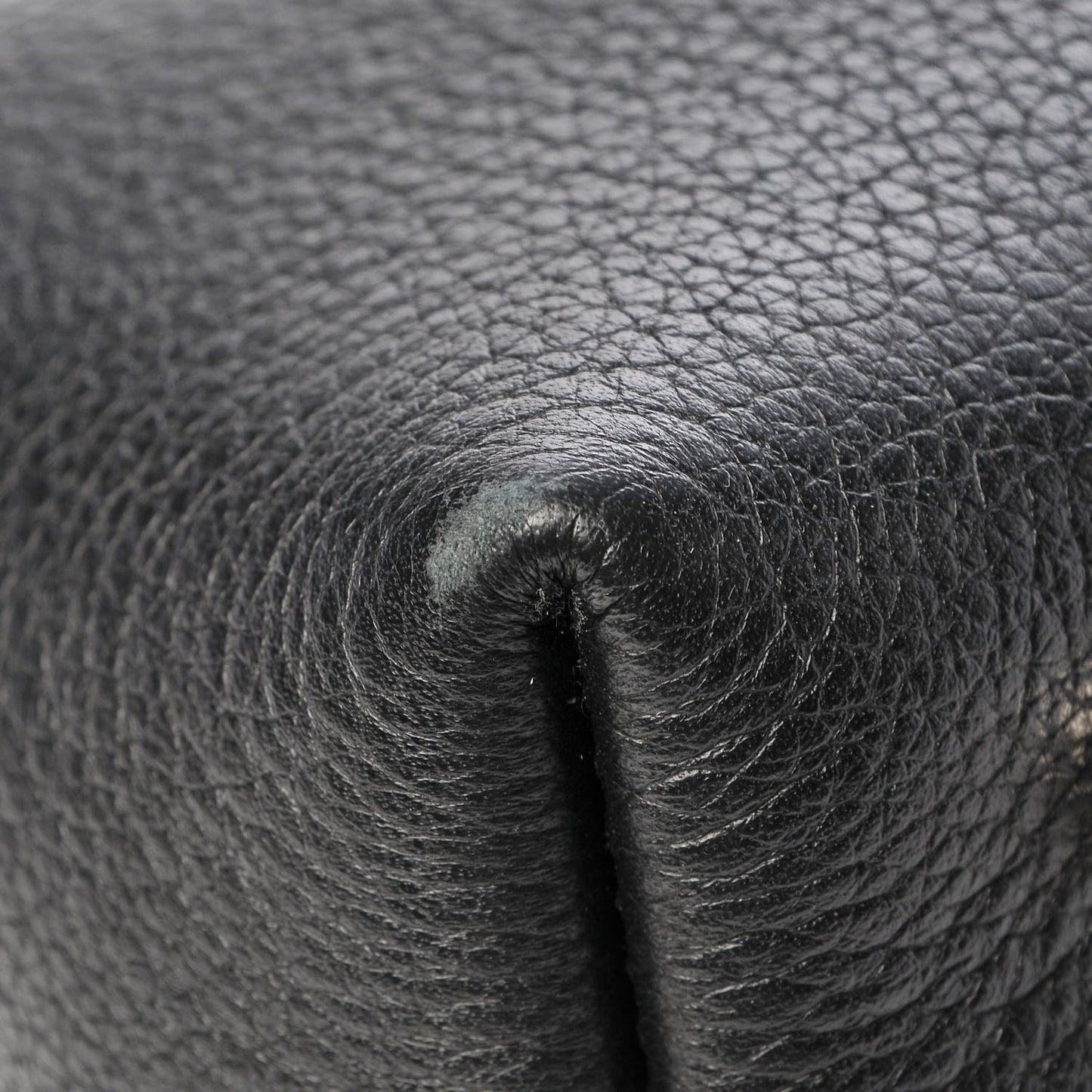 Grained Calfskin Small Blossom Tote Black