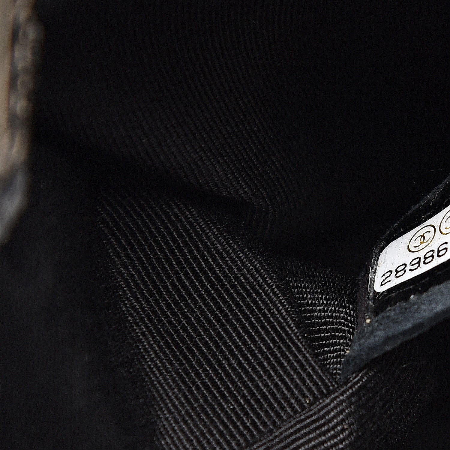 Chanel Lambskin Chevron Quilted Flap Black 6 of 13