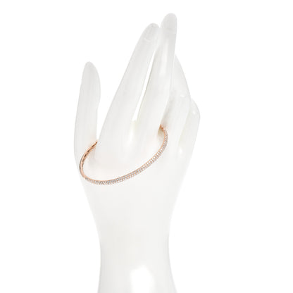 Anita Ko 18K Rose Gold Diamond Three-Row Bangle Bracelet 2 of 5