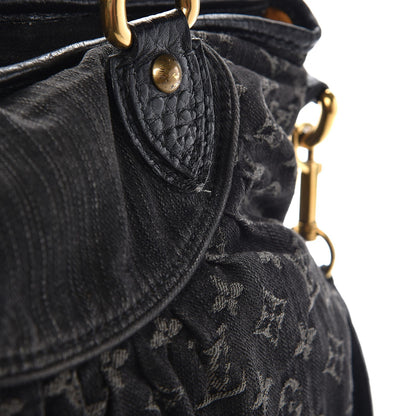 Louis Vuitton Denim Neo Cabby GM Black 9 of 12