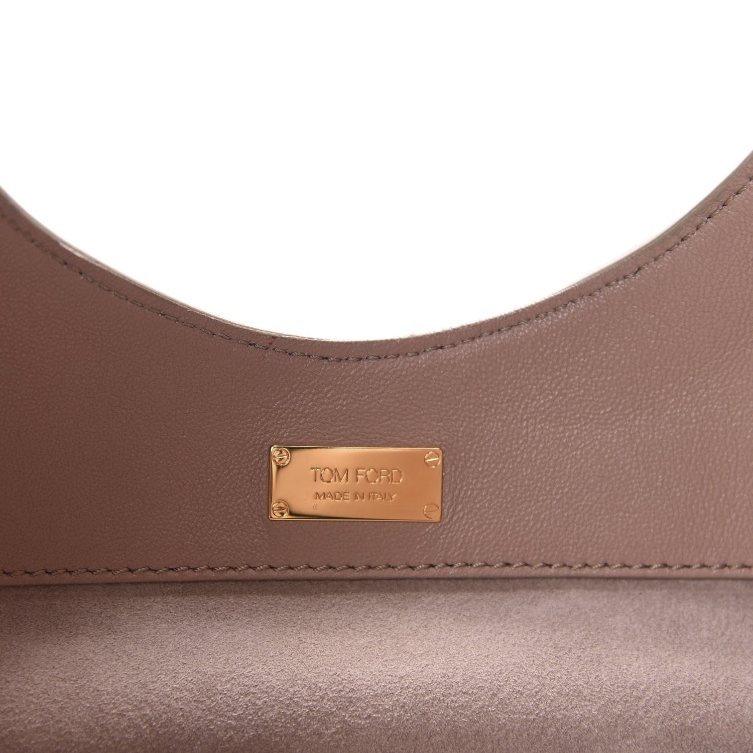 Tom Ford Calfskin Large Alix Padlock Zip Shoulder Bag Blush Nude 10 of 11