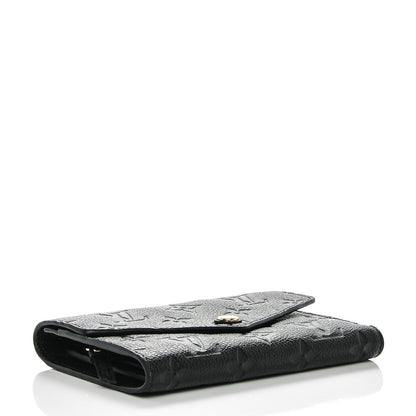 Louis Vuitton Empreinte Compact Curieuse Wallet Black 4 of 6