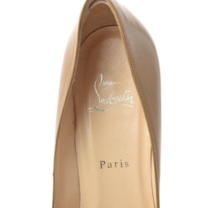 Christian Louboutin Kid Pigalle 100 Pumps 39.5 Nude 7 of 7