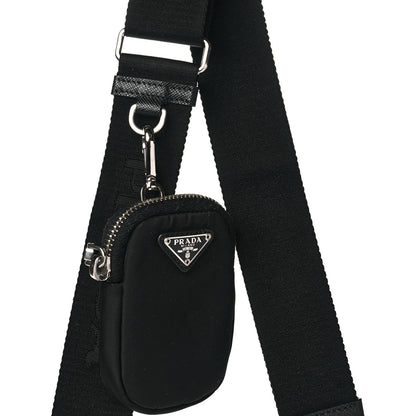 Prada Nylon Re-Edition 2005 Shoulder Bag Black 9 of 11