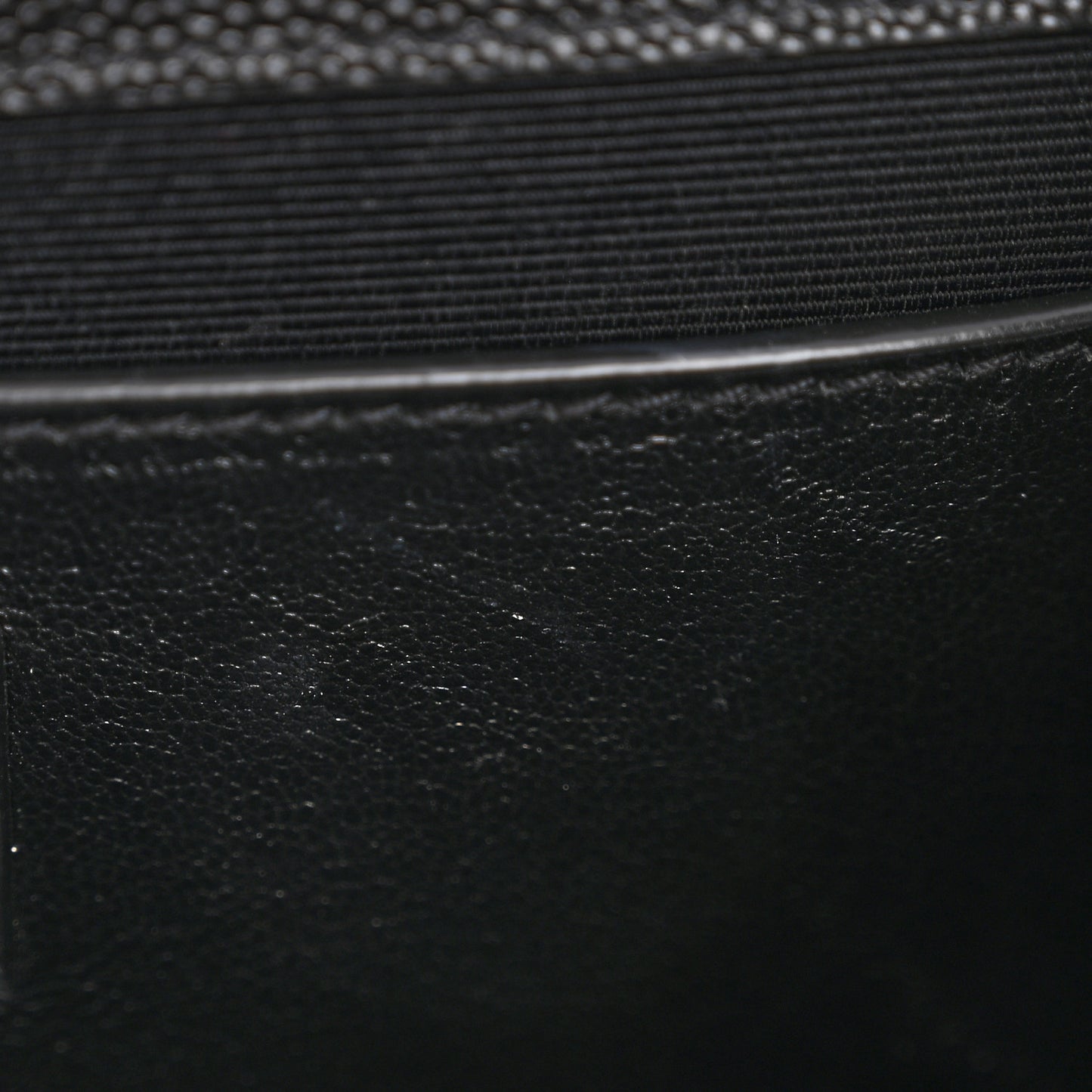 Grain De Poudre Small Classic Monogram Kate Tassel Satchel Black