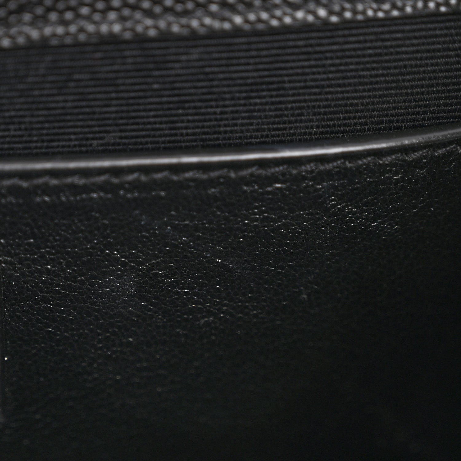 Saint Laurent Grain De Poudre Small Classic Monogram Kate Tassel Satchel Black 11 of 12