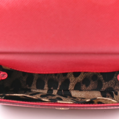 Dolce & Gabbana Dauphine Mini Miss Sicily Satchel Dark Red 4 of 4