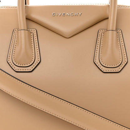 Givenchy Shiny Lord Calfskin Small Antigona Beige Cappuccino 8 of 10