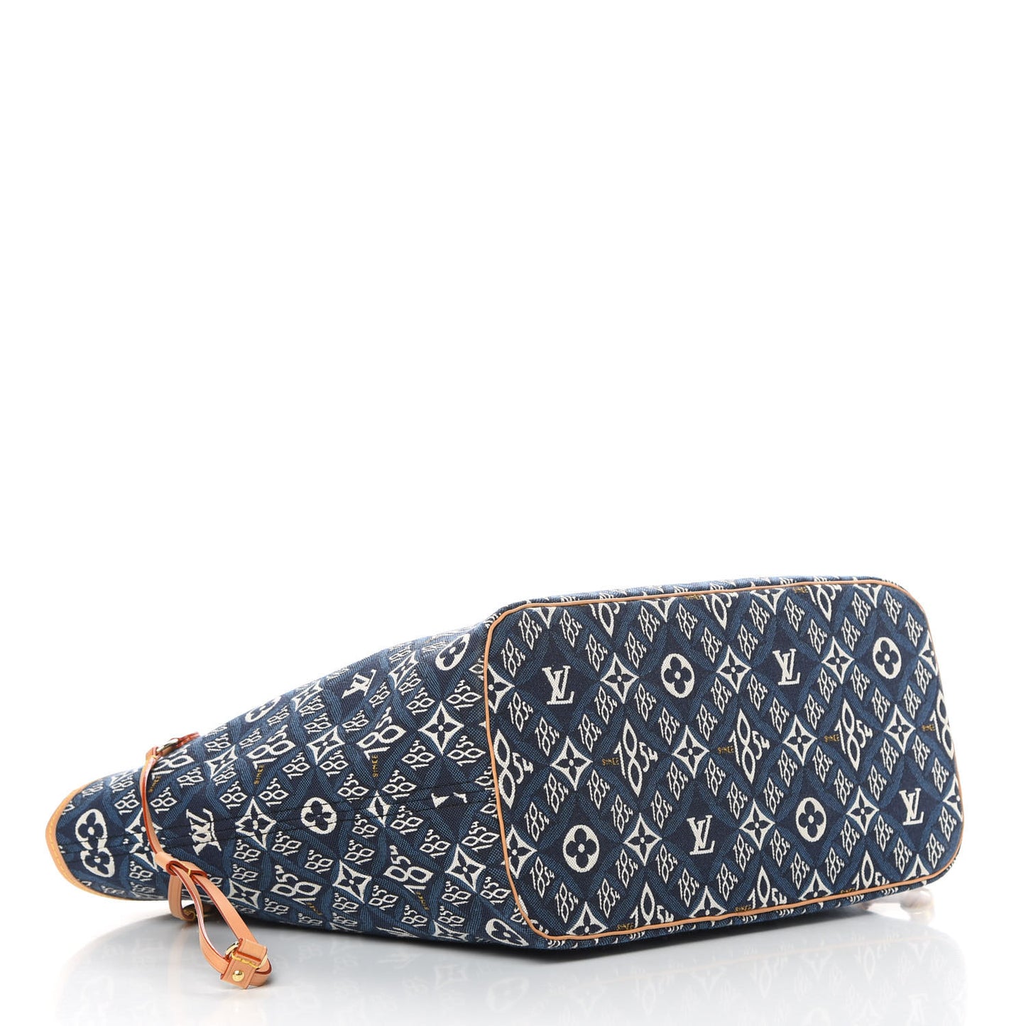 Jacquard Since 1854 Neverfull MM Blue