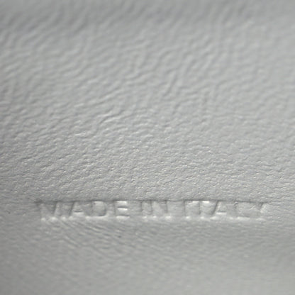 Balenciaga Shiny Calfskin Crocodile Embossed XXS Hourglass East West Tote White 6 of 10