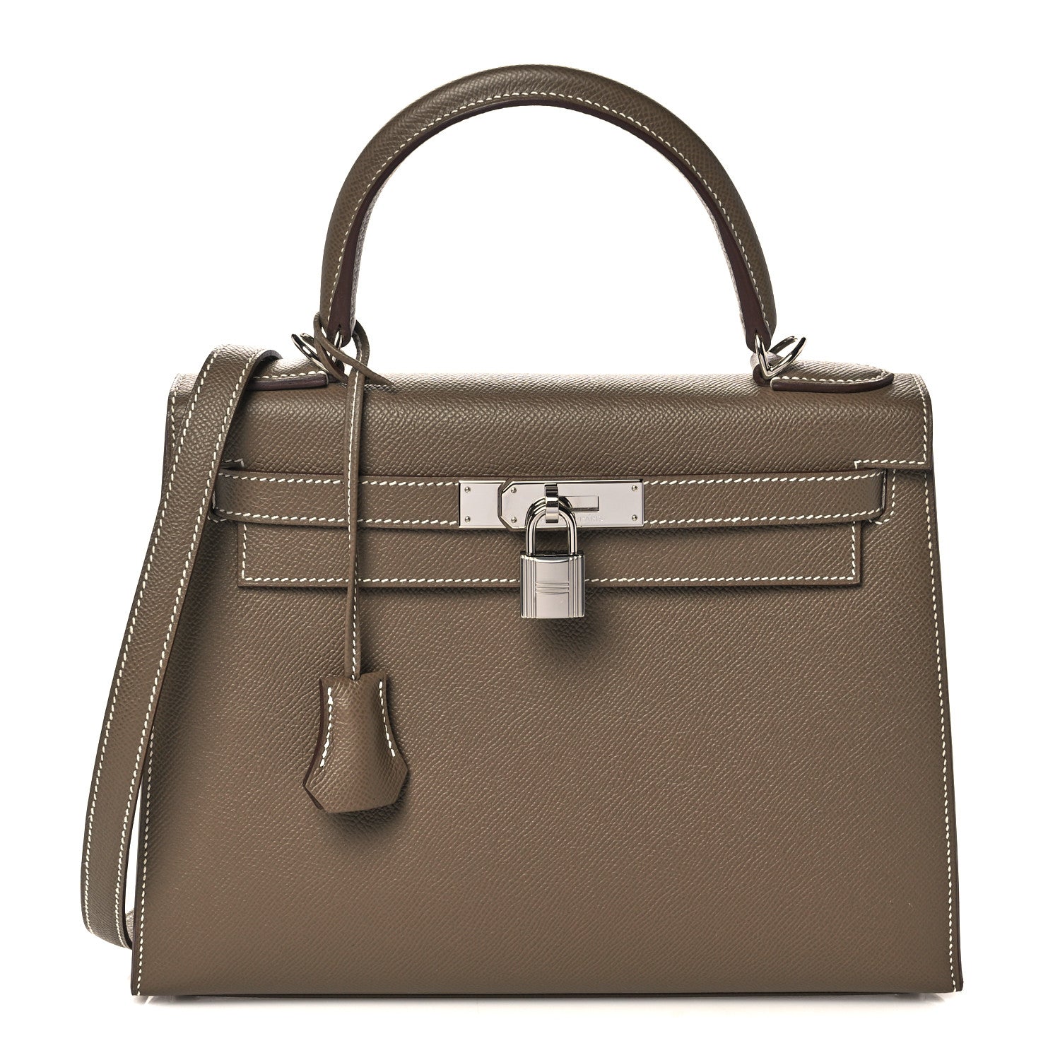 Hermes Epsom Kelly Sellier 28 Etoupe 1 of 25