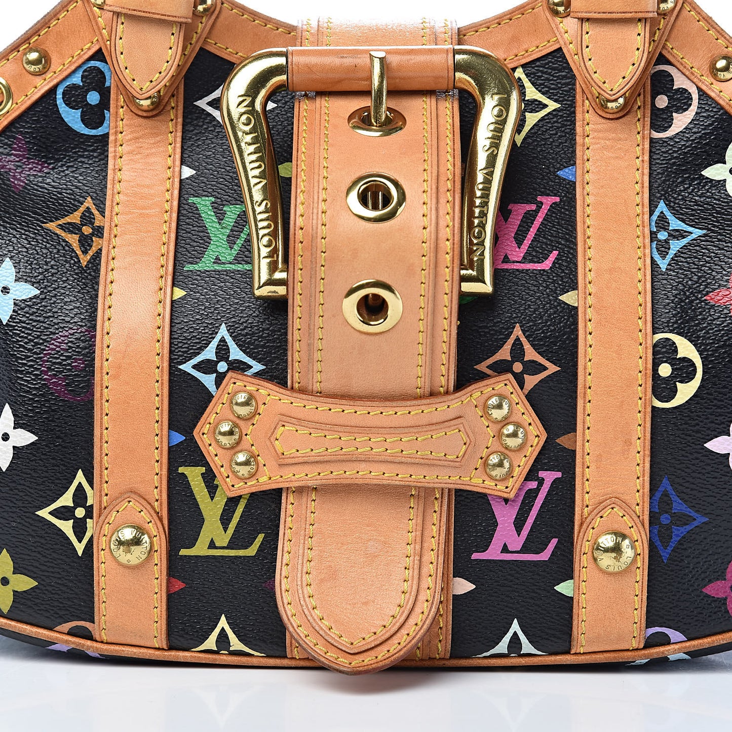 Monogram Multicolor Theda GM Black