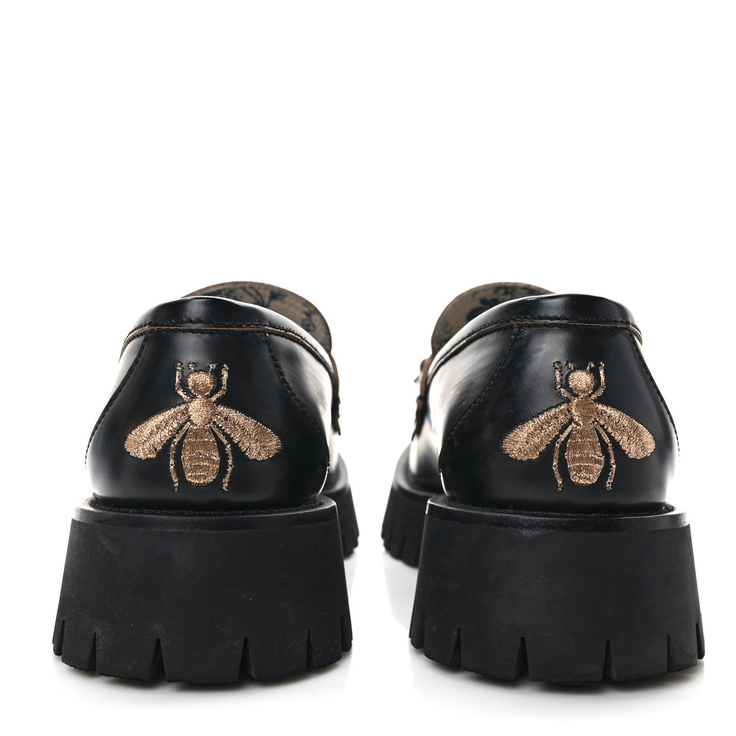 Cordovan Lux Womens Harald Horsebit 25mm Platform Loafers 39 Black
