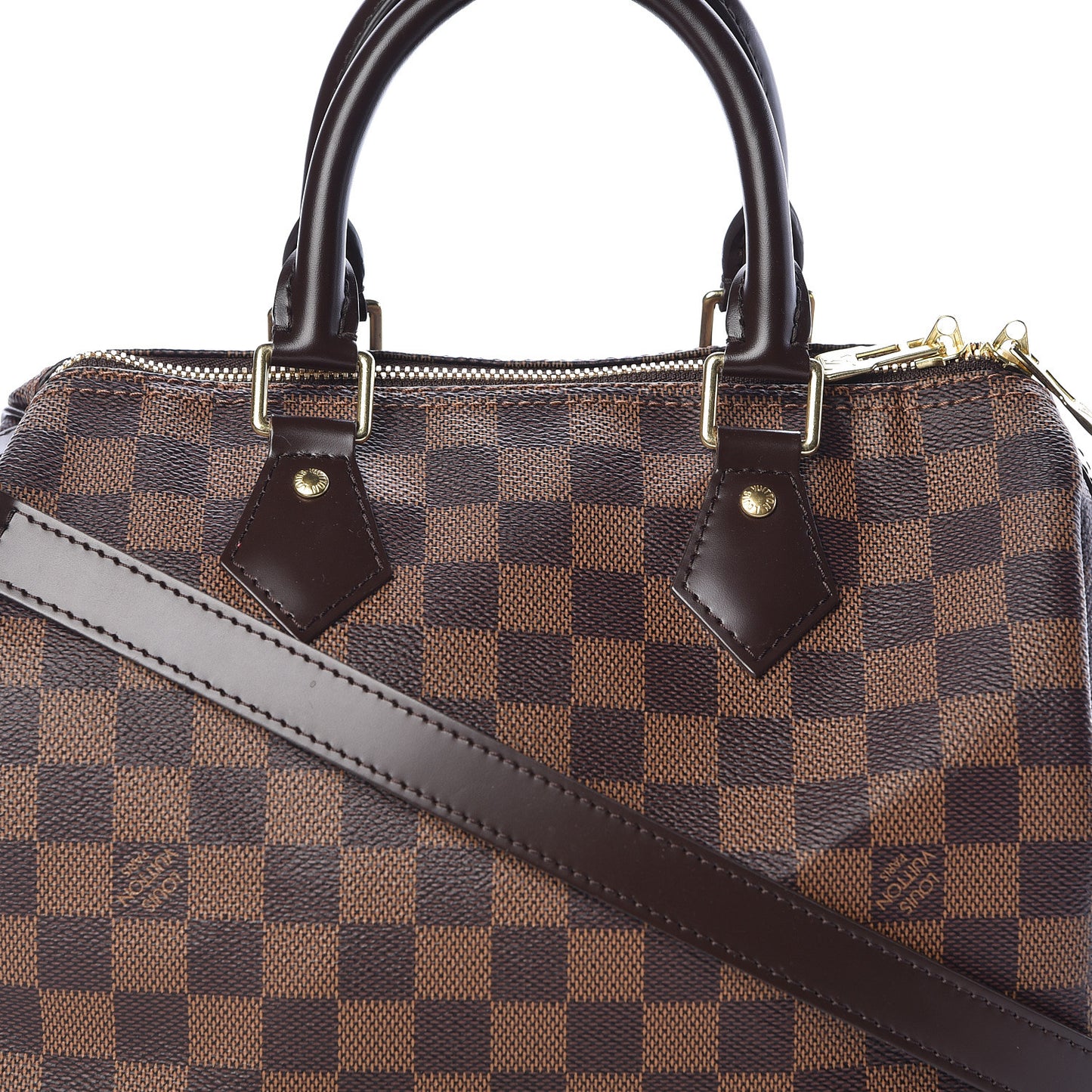 Damier Ebene Speedy Bandouliere 25