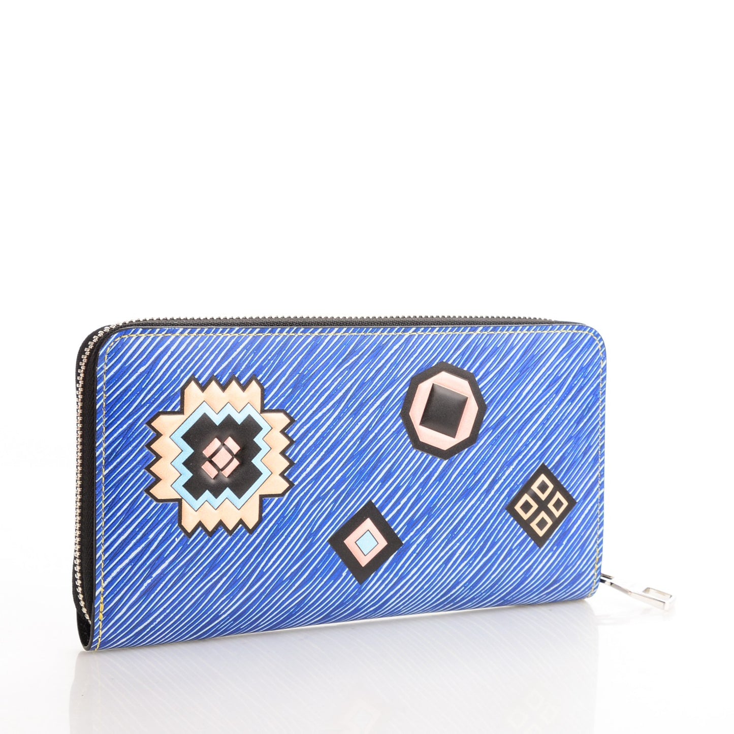 Epi Azteque Zippy Wallet Denim Light