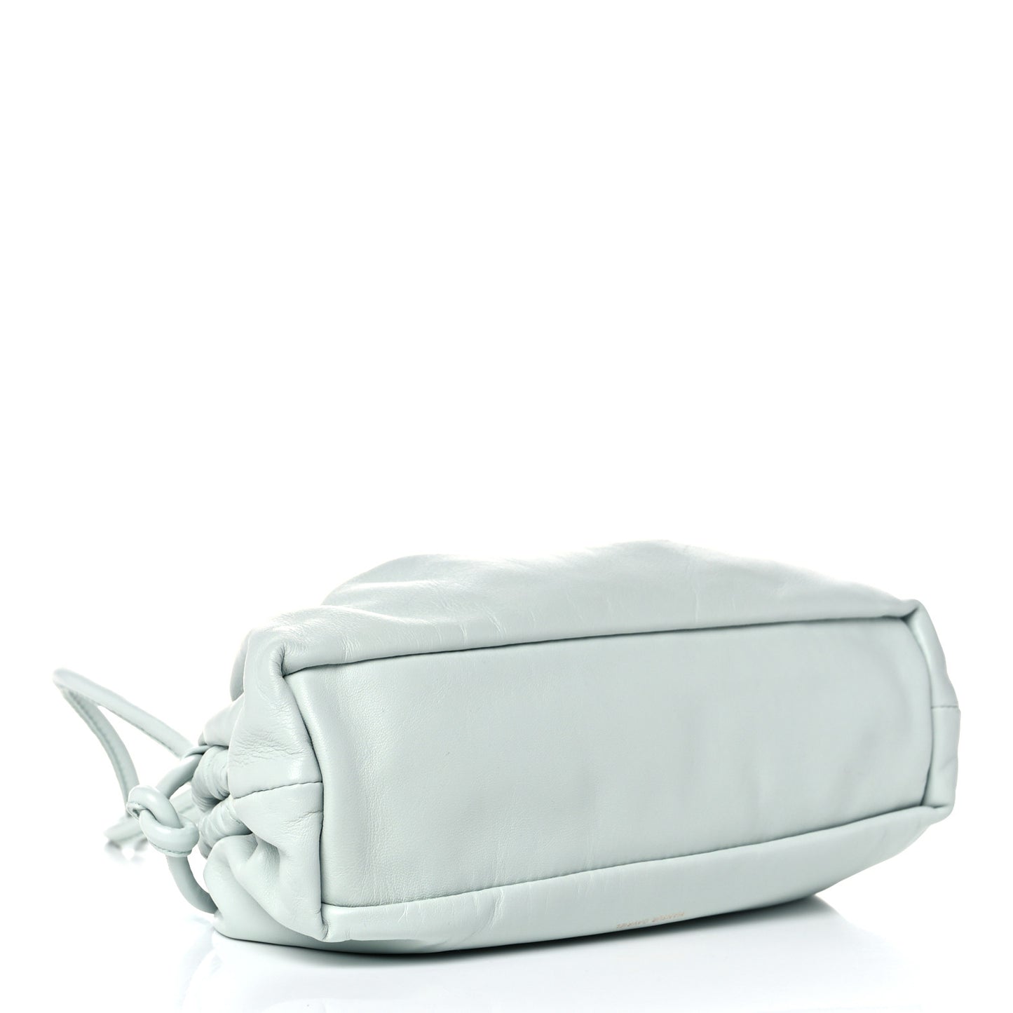 Lambskin Mini Cloud Clutch Seafoam