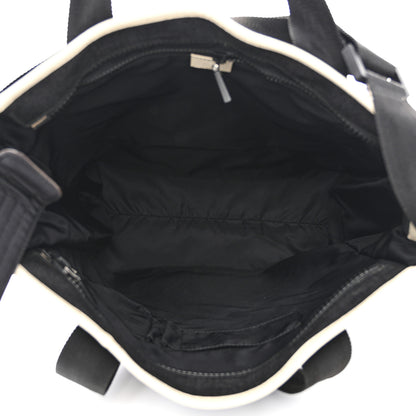 Gucci Coated Canvas Large Logo Tote Black 5 of 11