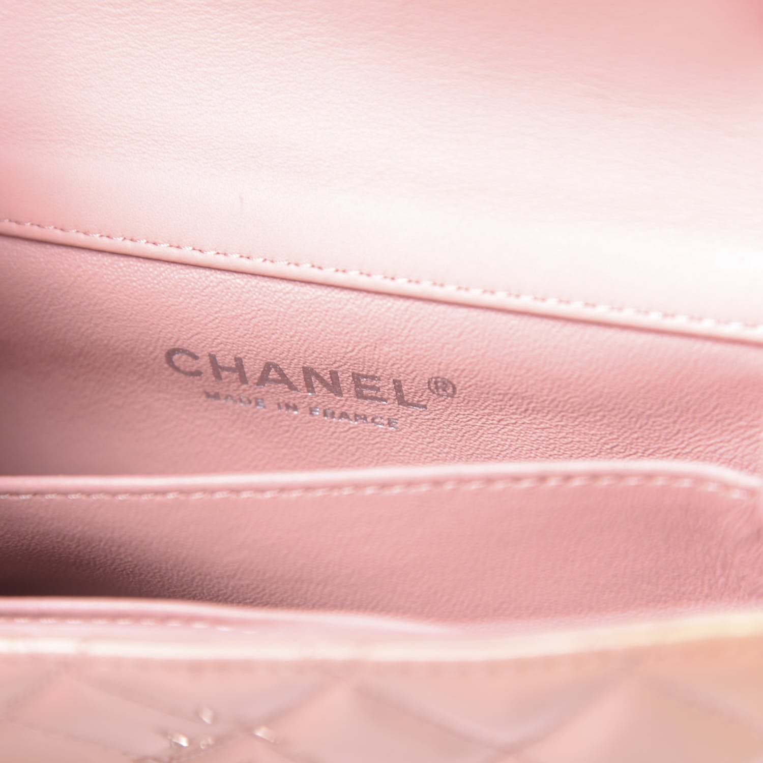 Chanel Patent Calfskin Quilted Extra Mini Flap Pink 6 of 13