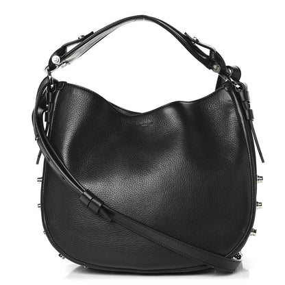 Givenchy Calfskin Small Studded Obsedia Hobo Black 1 of 13