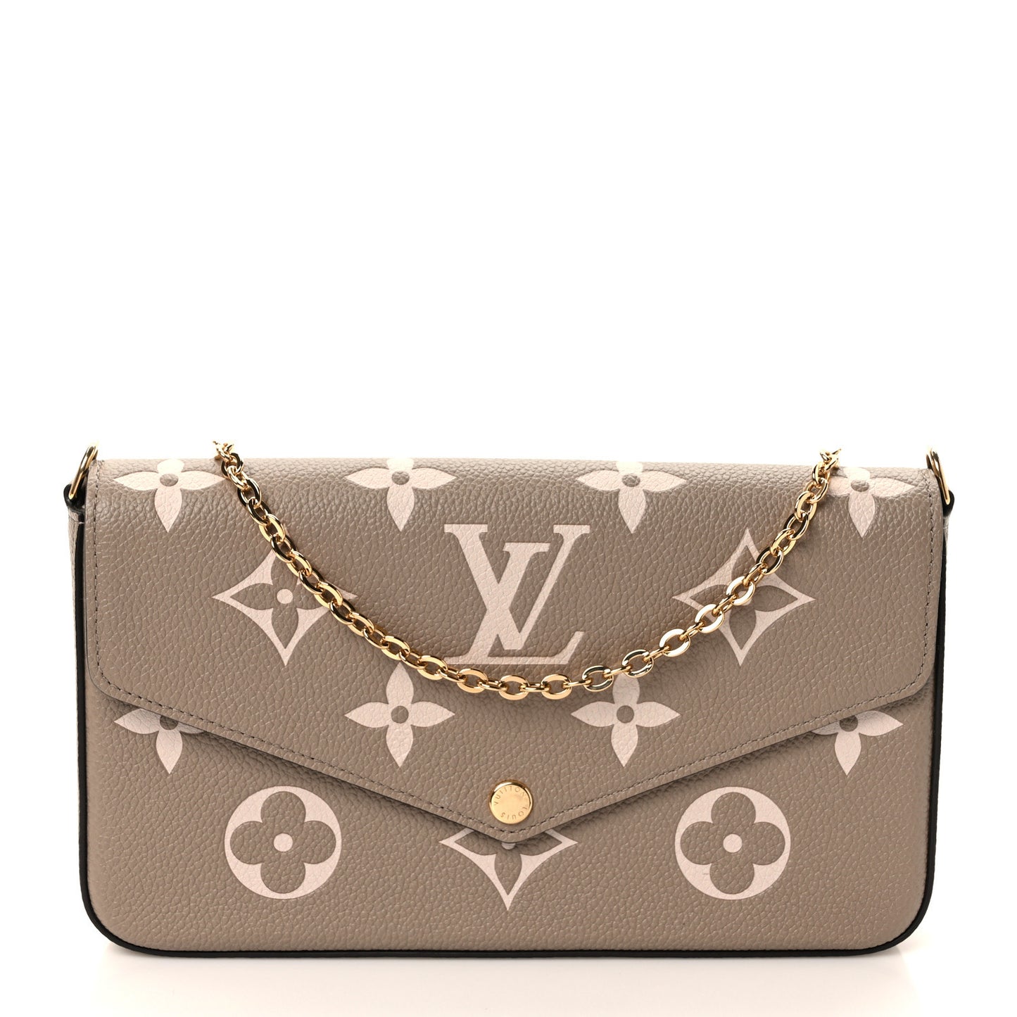 Empreinte Monogram Giant Felicie Pochette Tourterelle Creme