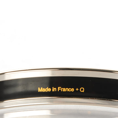 Hermes Enamel Printed Narrow Balcons Du Guadalquivir Bracelet 62 4 of 5