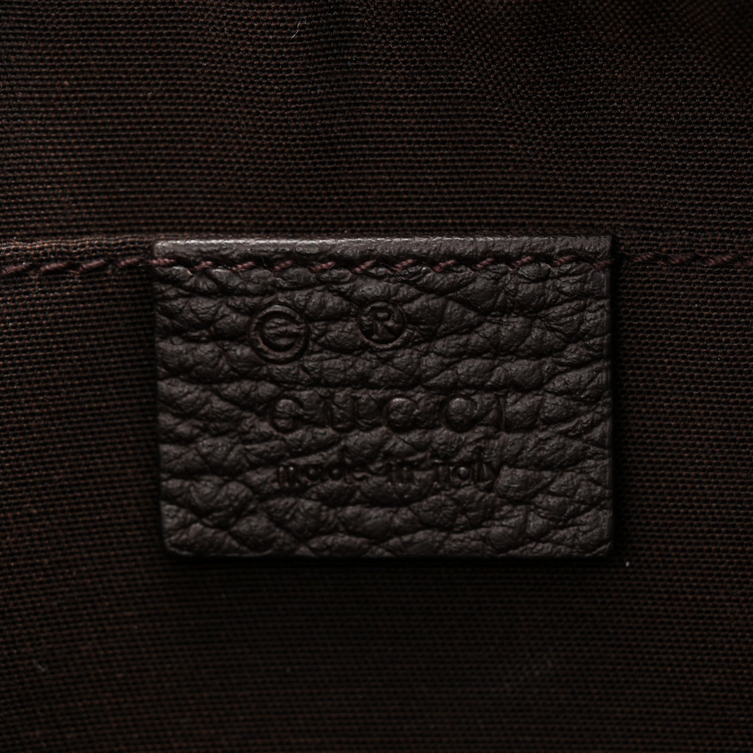 Gucci Crystal Monogram Belt Bag Brown 6 of 10