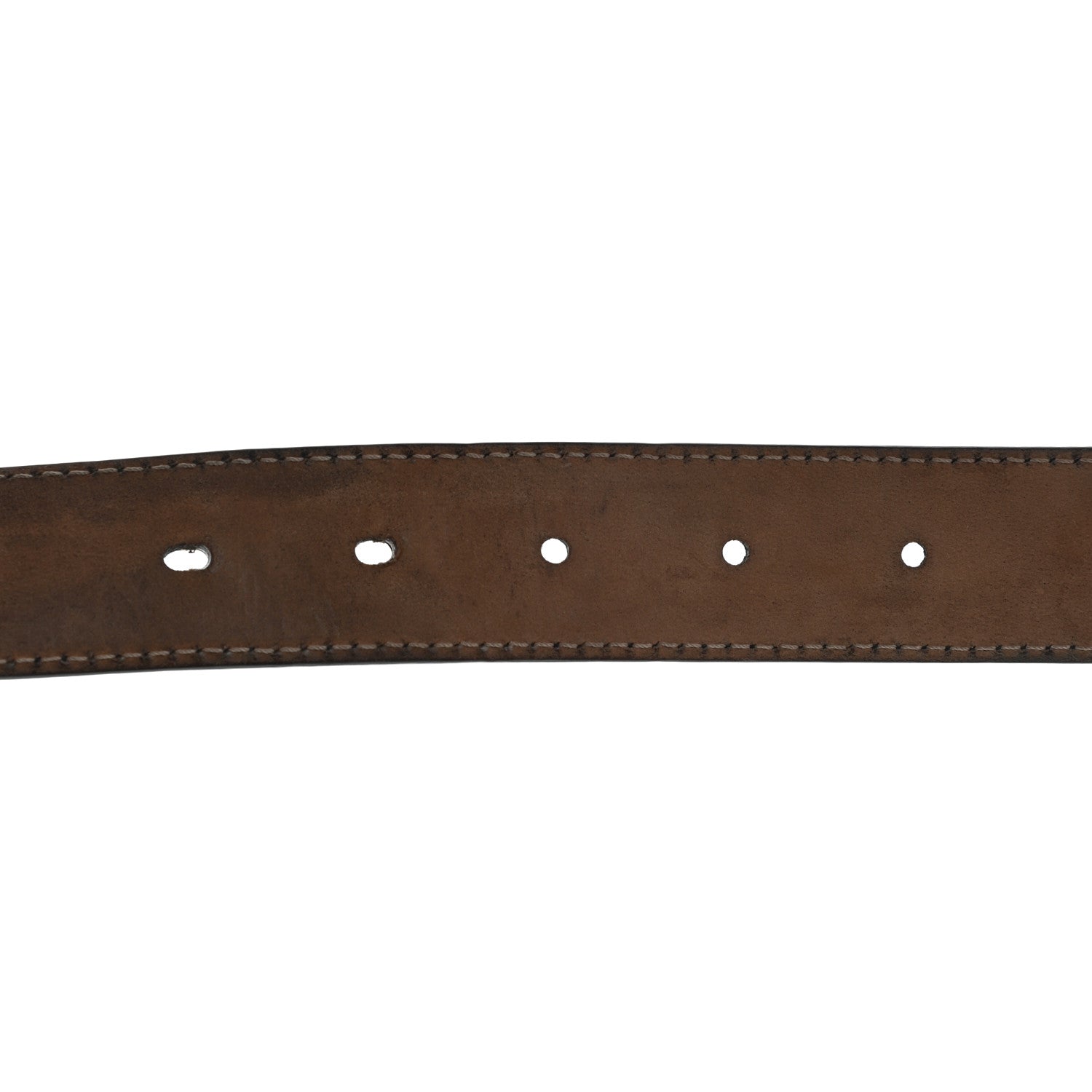 Gucci Calfskin Crystal Interlocking G Belt 105 42 Black 4 of 6