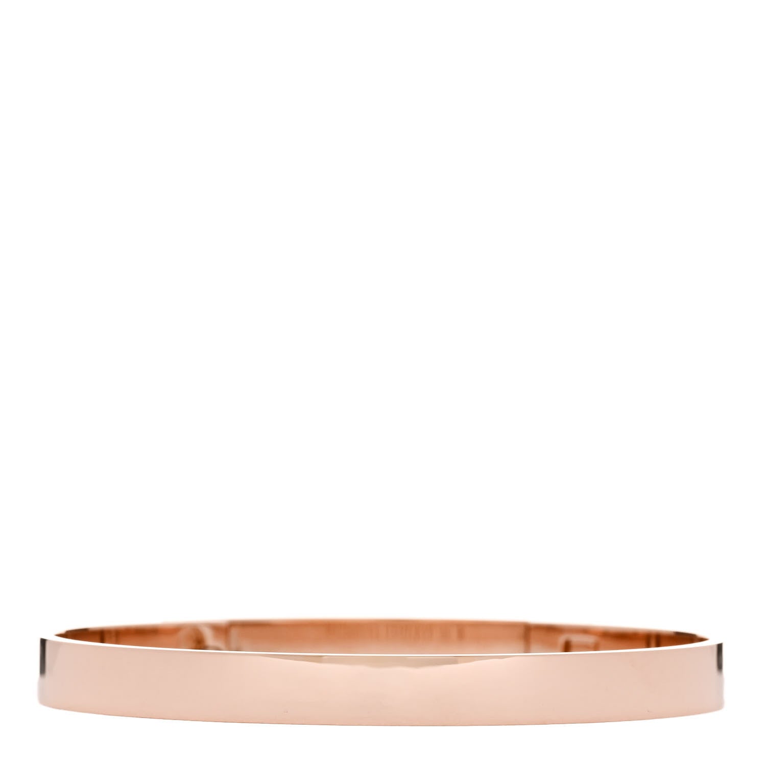 Hermes 18K Rose Gold Diamond PM Collier De Chien Pave Bracelet ST 2 of 4