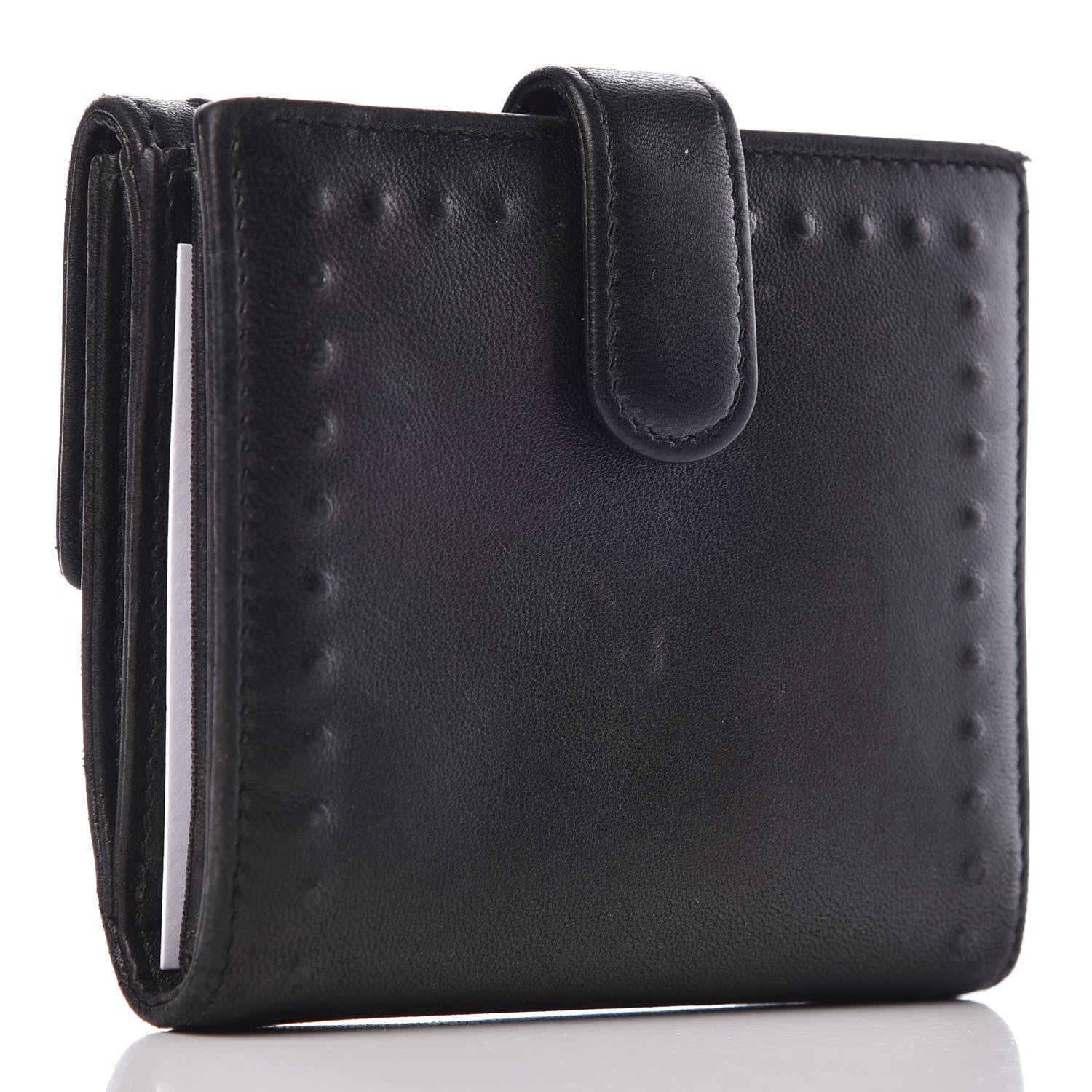 Chanel Lambskin CC Double Sided Wallet Black 3 of 12
