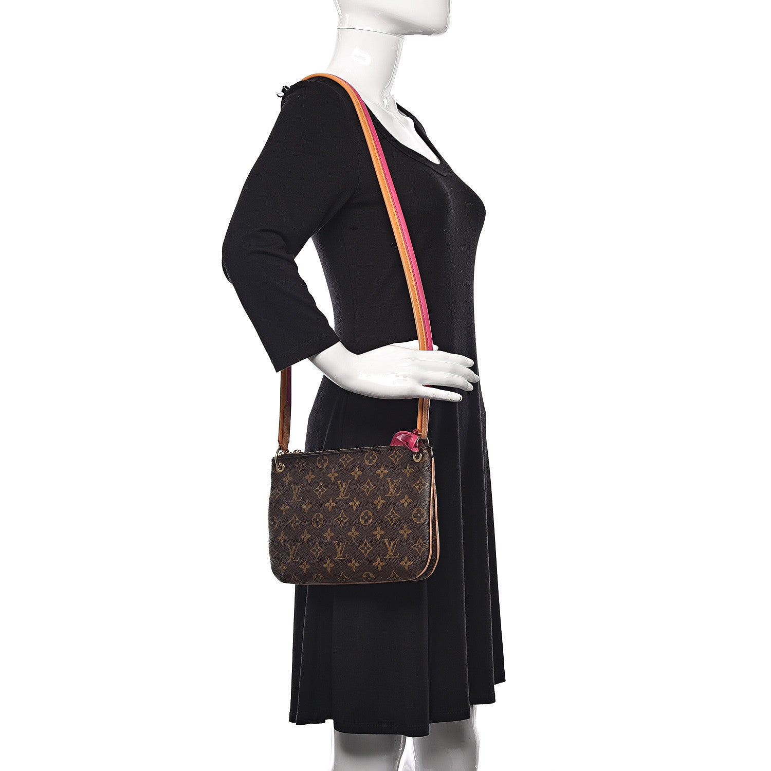 Louis Vuitton Monogram Lorette Hot Pink 2 of 12