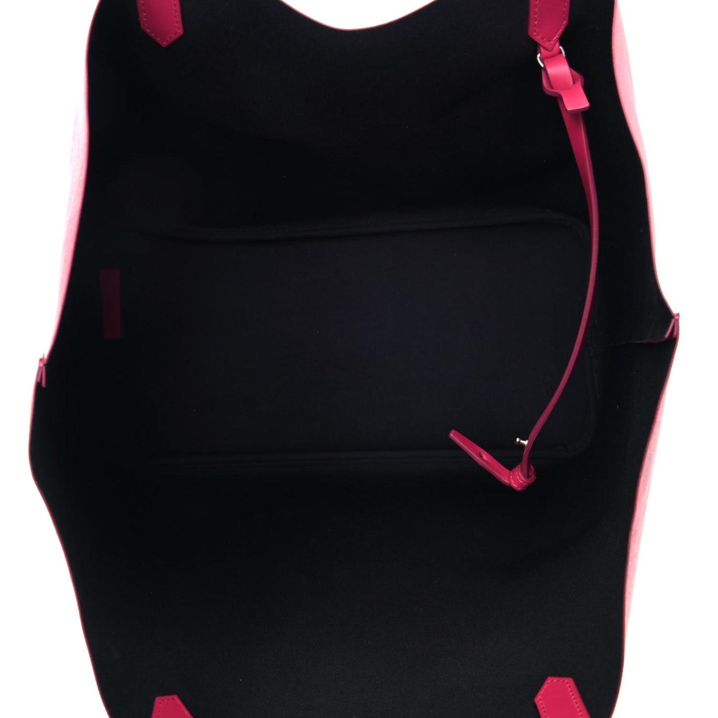 Textured Coated Canvas Floral Print Large Antigona Tote Pink