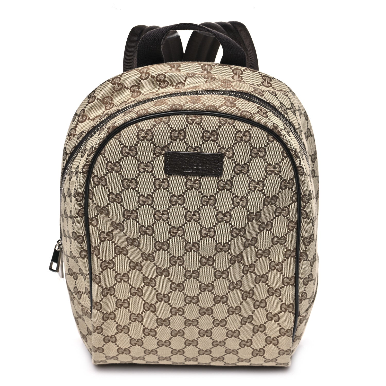Gucci Monogram Travel Backpack Dark Brown 1 of 10