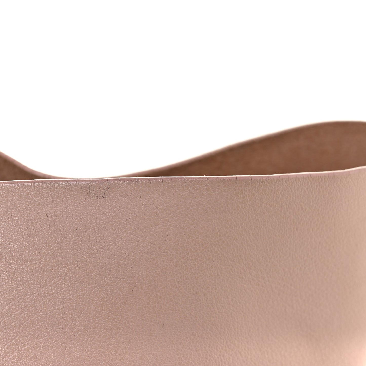 Calfskin Large Shopping Tote Rose Antic