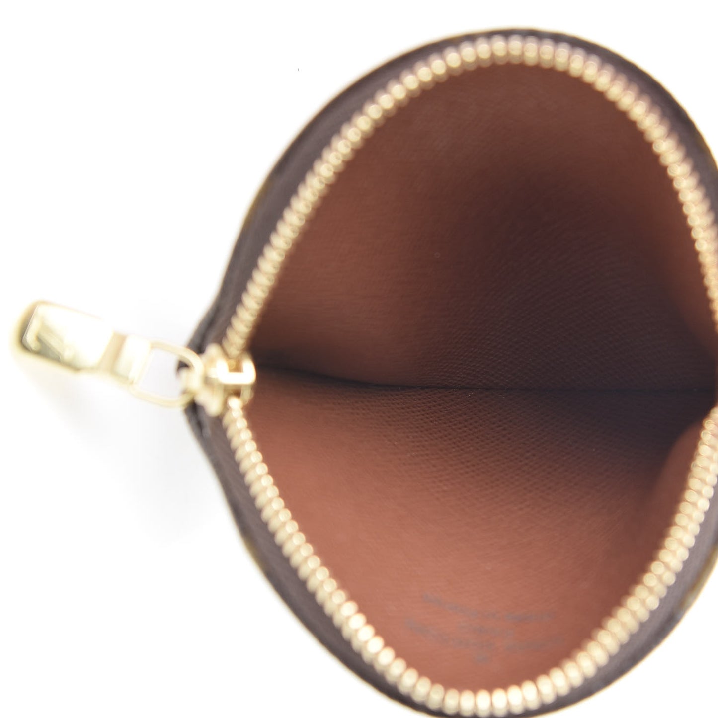 Monogram Round Coin Purse