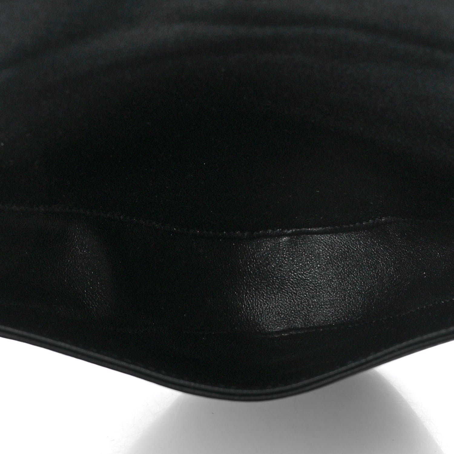Celine Smooth Calfskin Triangle Crossbody Bag Black 5 of 9