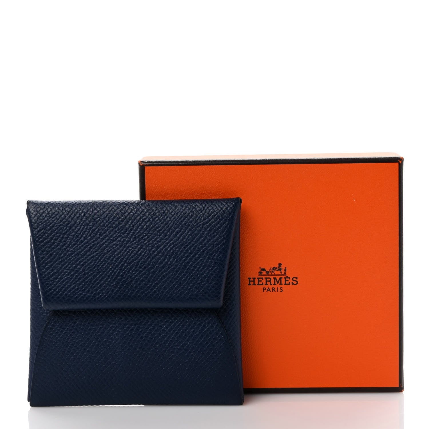 Hermes Epsom Bastia Coin Purse Bleu Indigo 7 of 7